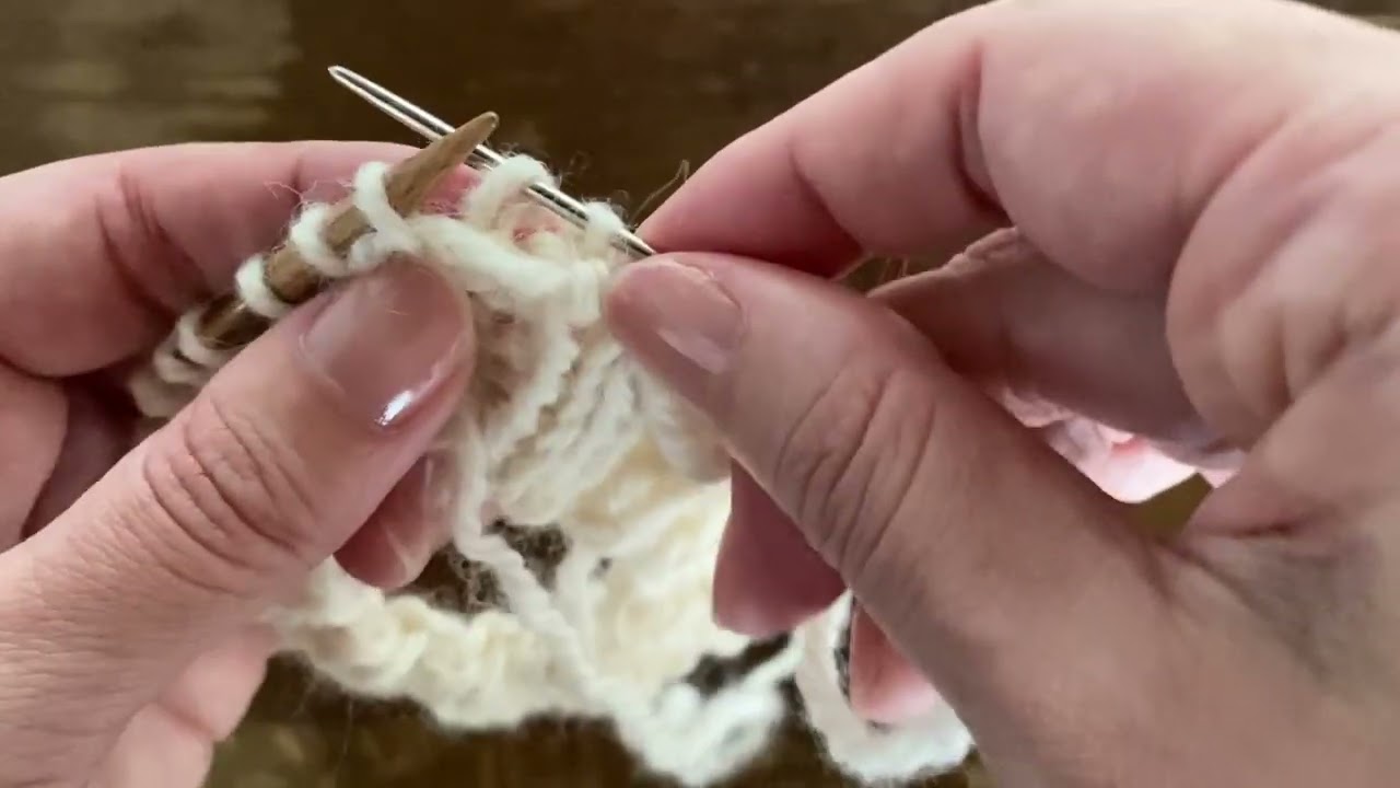 Tubular Bind Off for 2x2 Rib ( in the round ) / 二目ゴム編み止め（輪編み）