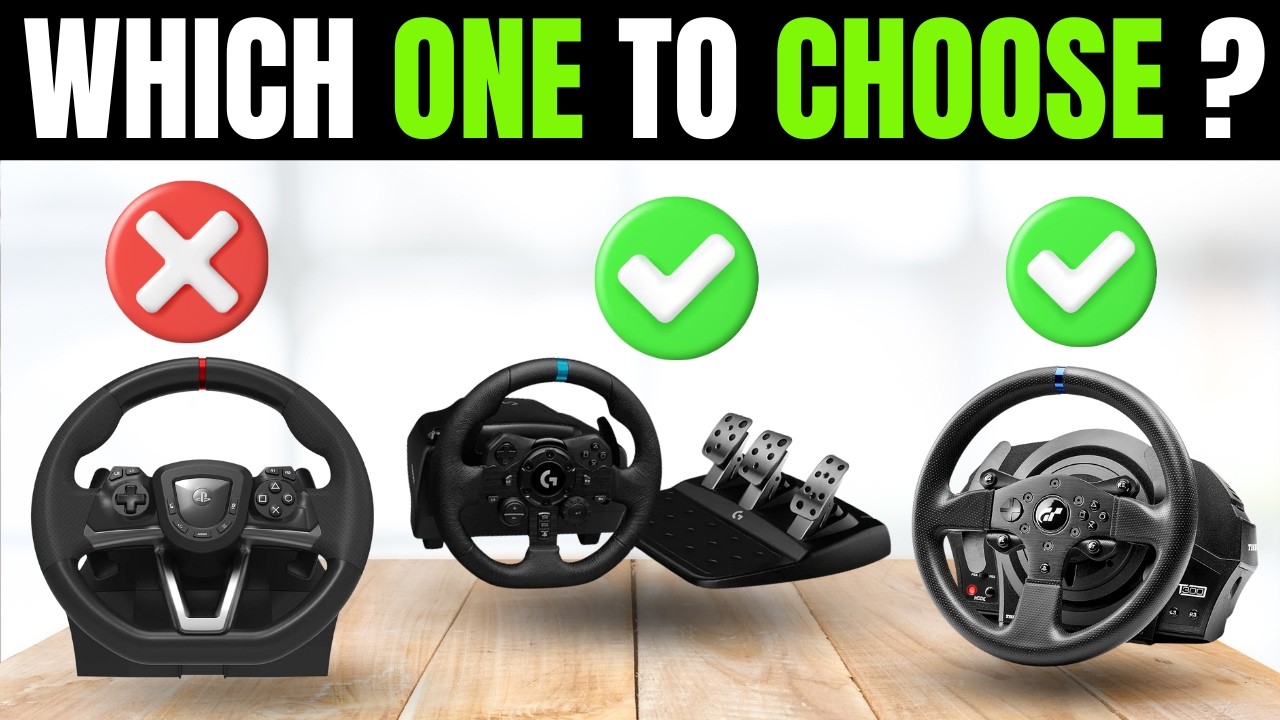 ✅ TOP 7 Best Racing Steering Wheels for PC, PS5 & Xbox [2026] 🏎️  With Force Feedback for Sim Games