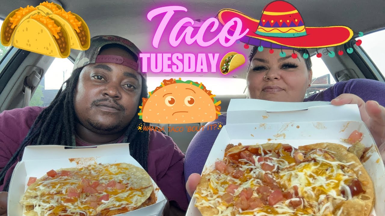 Talking over Tink PRANK! | Taco Bell Mukbang