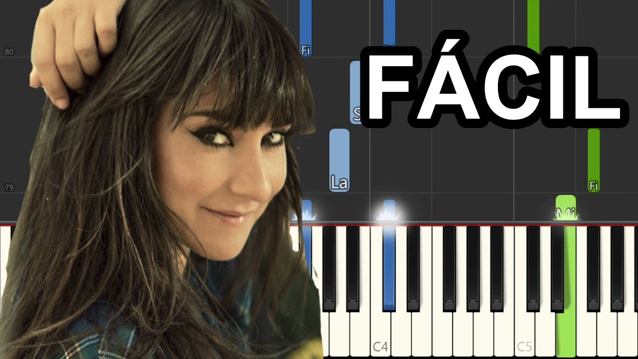 Amaral - Te Necesito (PIANO TUTORIAL FÁCIL)