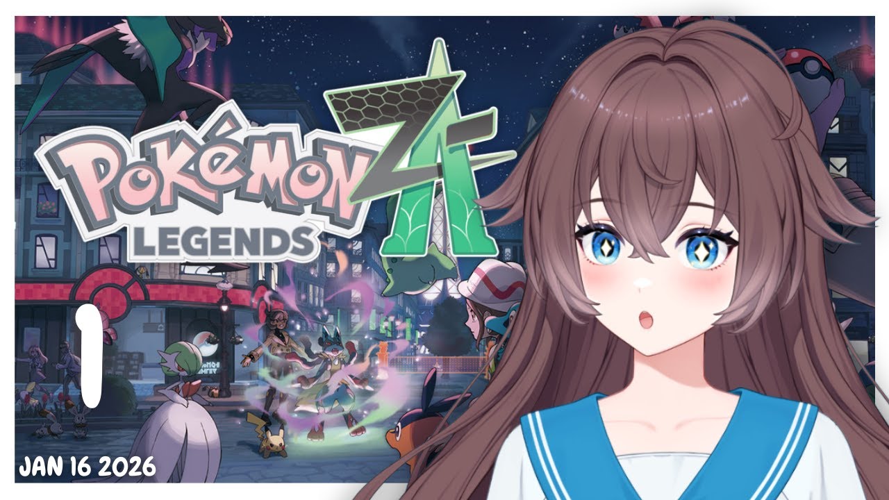 【 POKEMON LEGENDS: Z-A 】I CAN FINALLY PLAY IT !