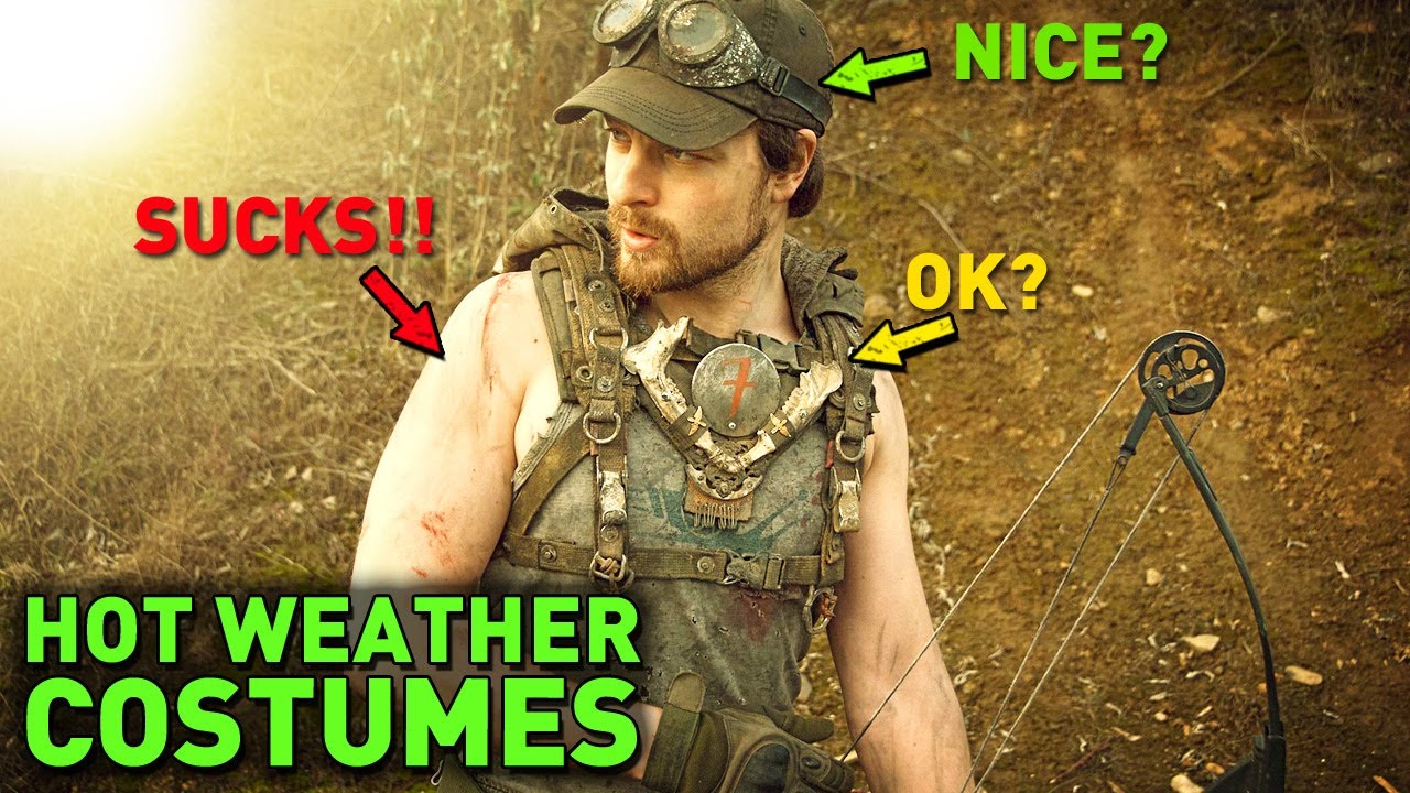 Hot weather costumes — stay cool, look cool