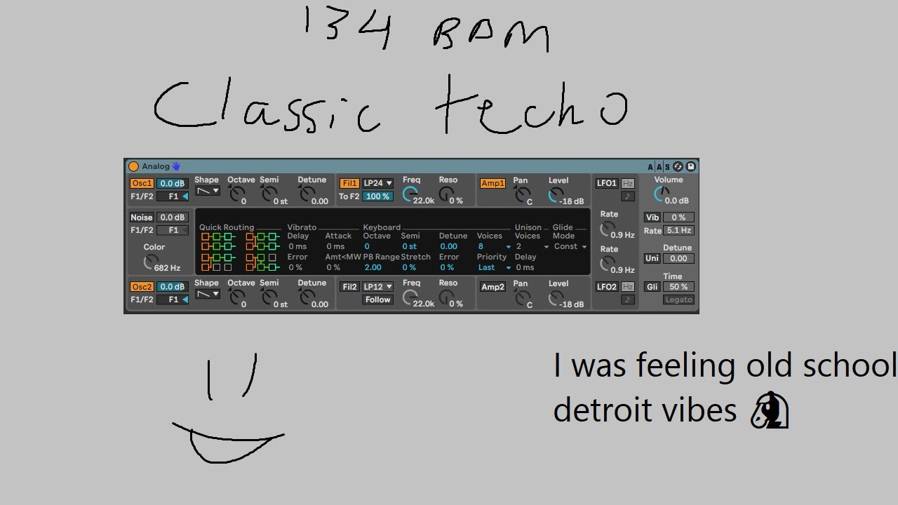 Techno Production | Analog Workflow | Classic Techno in Ableton live