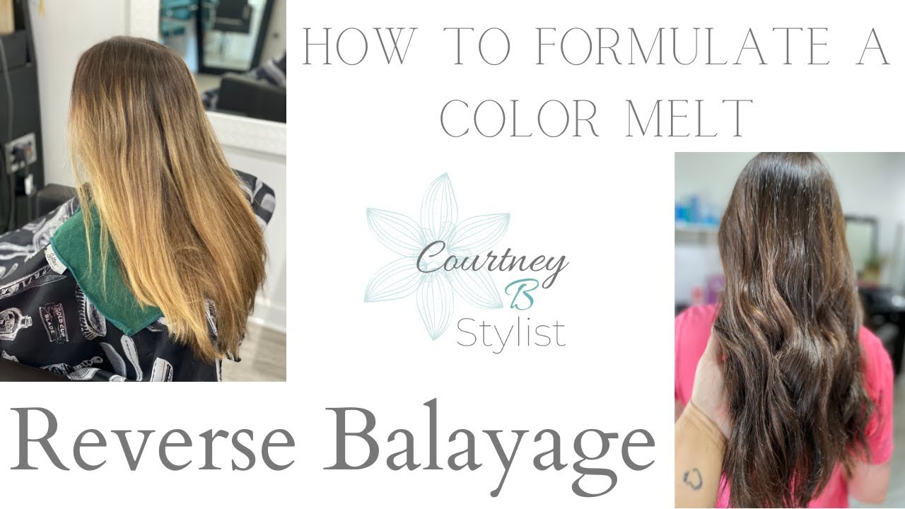 FORMULATING FOR A COLOR MELT/REVERSE BALAYAGE | how to formulate lowlights.