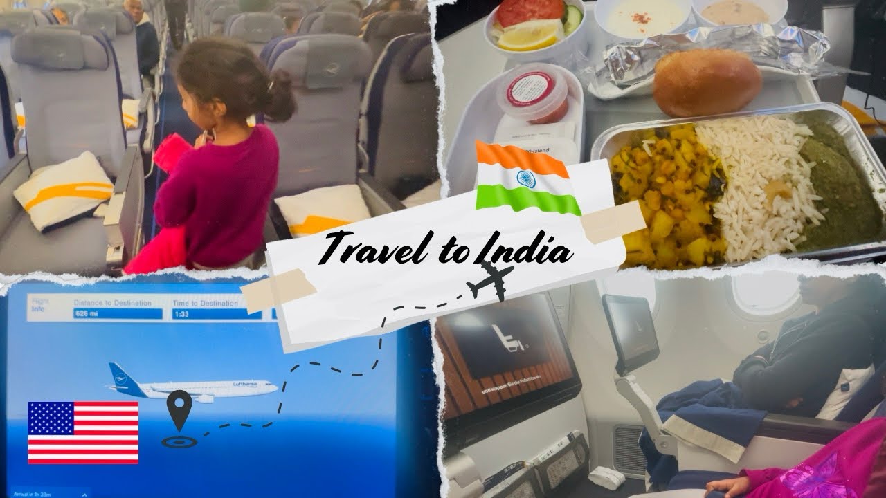 USA 🇺🇸 to INDIA 🇮🇳 travel vlog || flight లో food ఎం ఇచ్చారు || Lufthansa airlines RDU to HYD