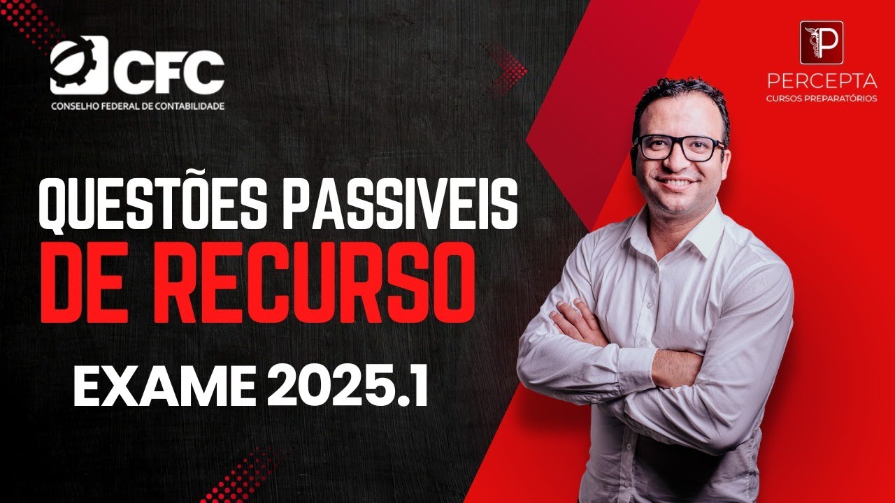 Exame de Suficiência 2025.1  - Questões passíveis de recursos.