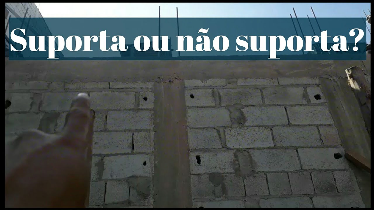 Explicação sobre o Muro de Arrimo e Traço utilizado na Concretagem.