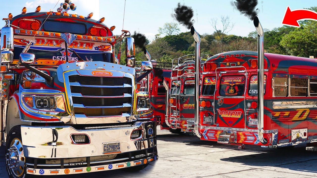 CONVOY de BUSES MODIFICADOS