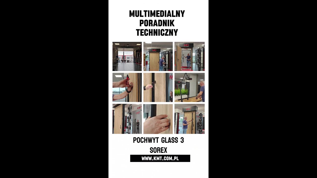 Montaż pochwytu Glass 3 Sorex