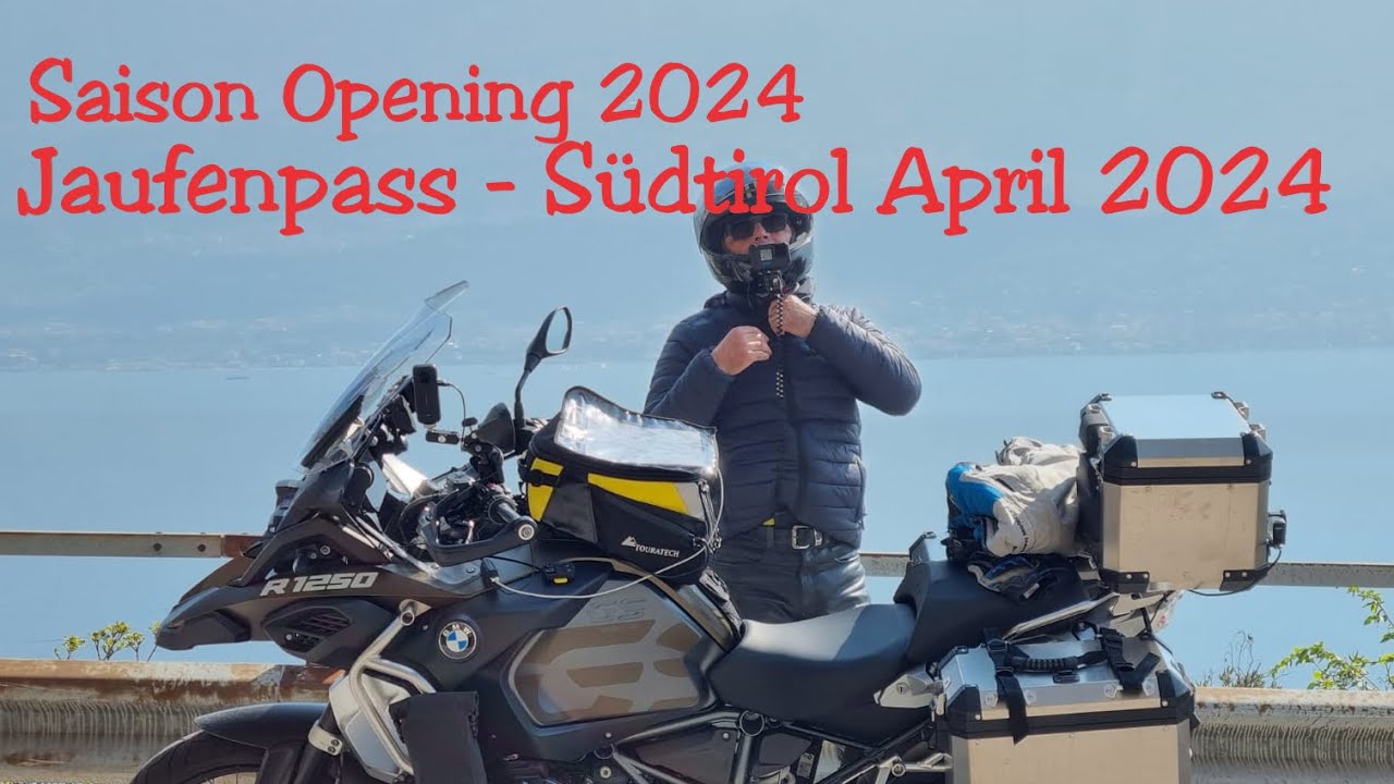 BMW 1250 GSA - Saison Opening 2024 - Jaufenpass Südtirol | GoPro12 in 4K