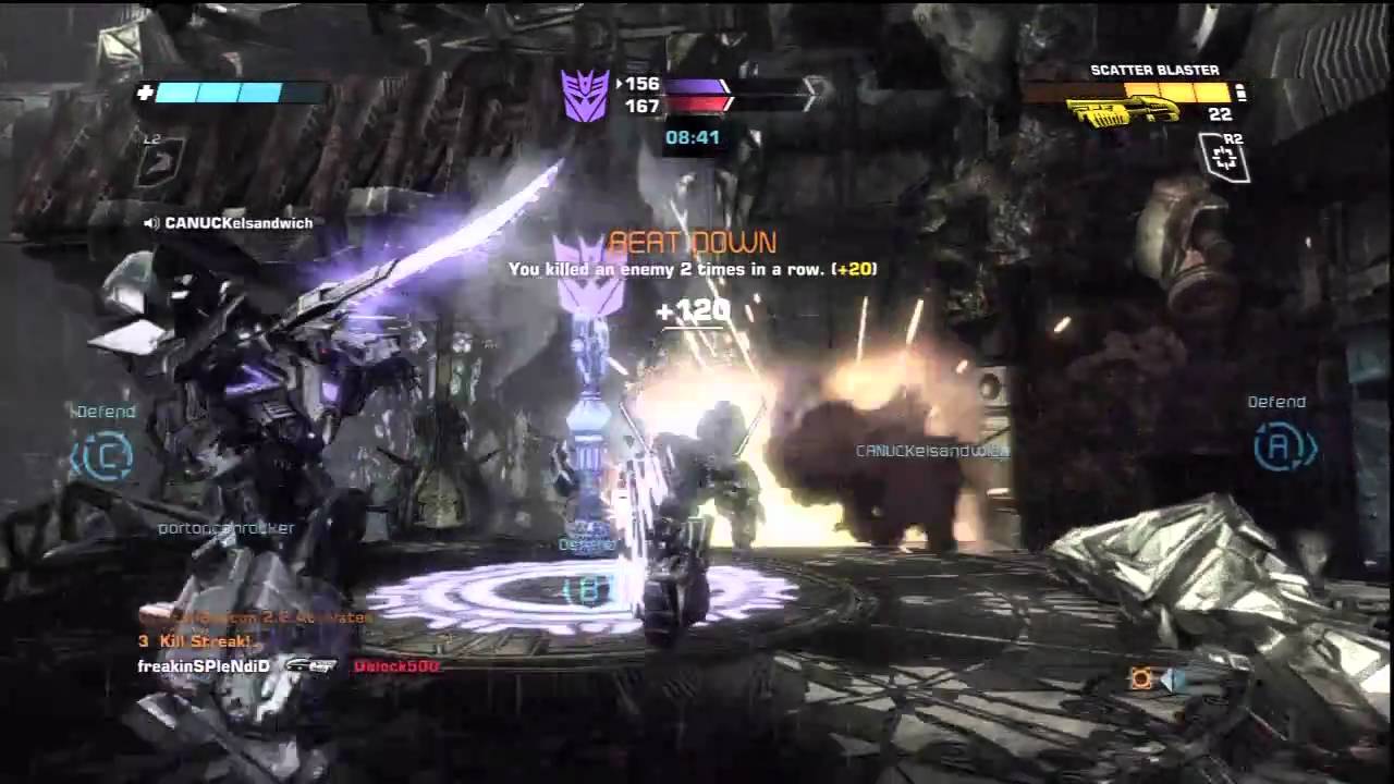 Transformers War for Cybertron - Dead End Gameplay HD