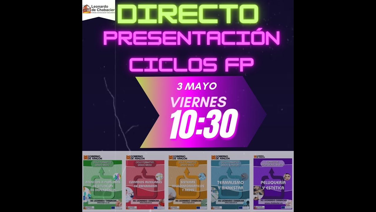 Semana de la FP 2024 - Conoce el Chabacier