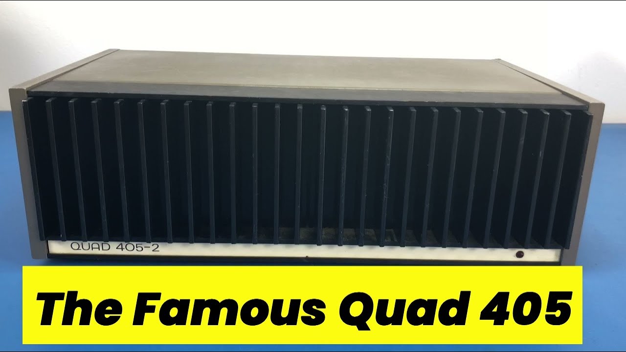 Легендарный усилитель Quad 405-2 — обзор и подробный обзор