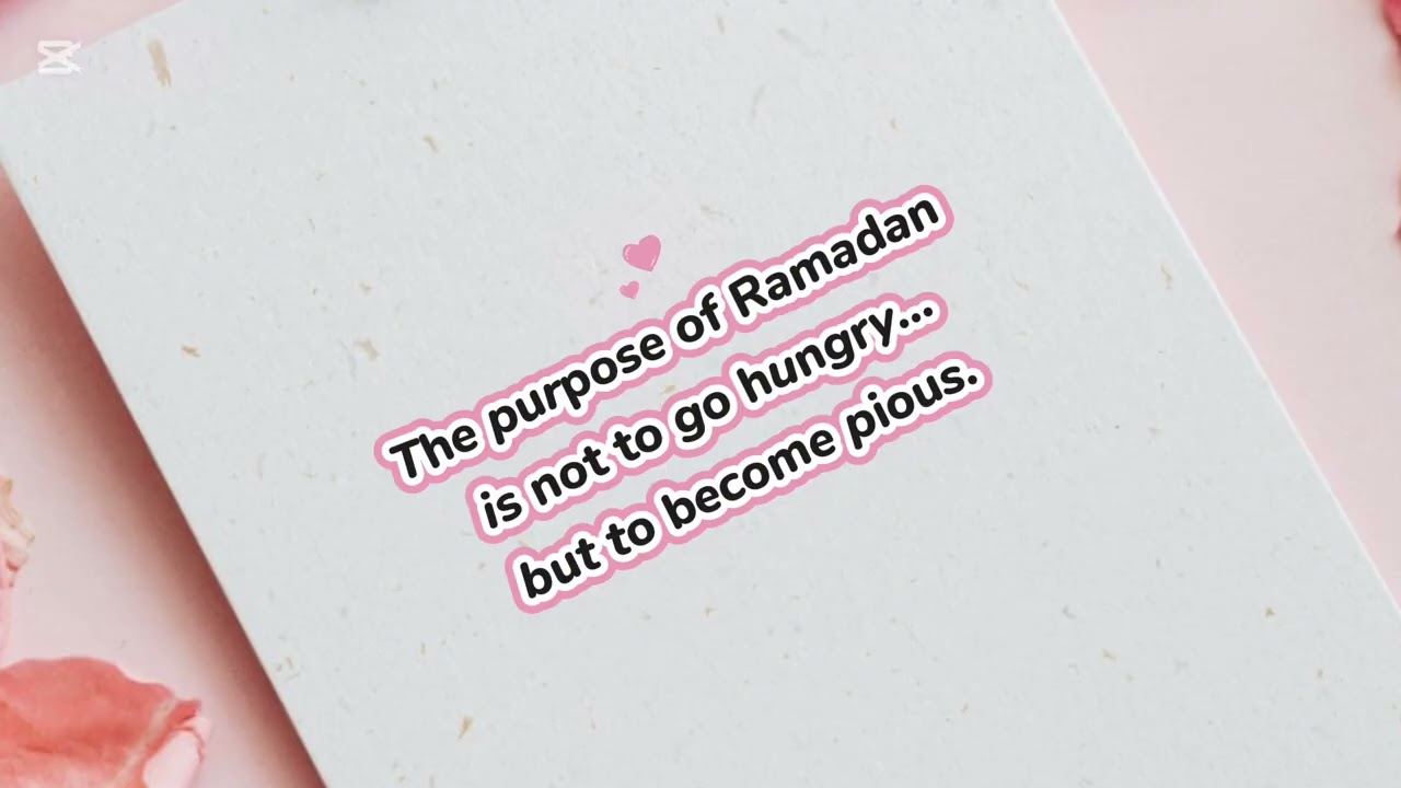 Powerful Ramadan Reminder🤍💫