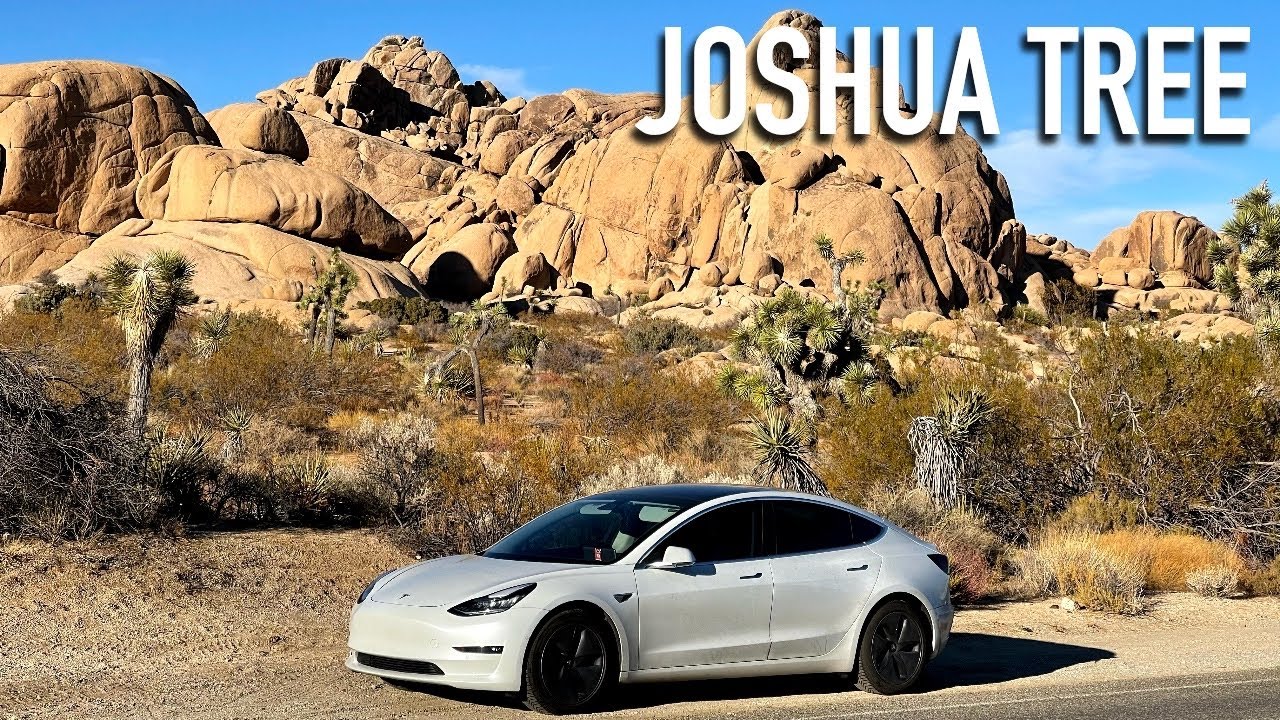 Tesla Road Trip to Joshua Tree National Park
