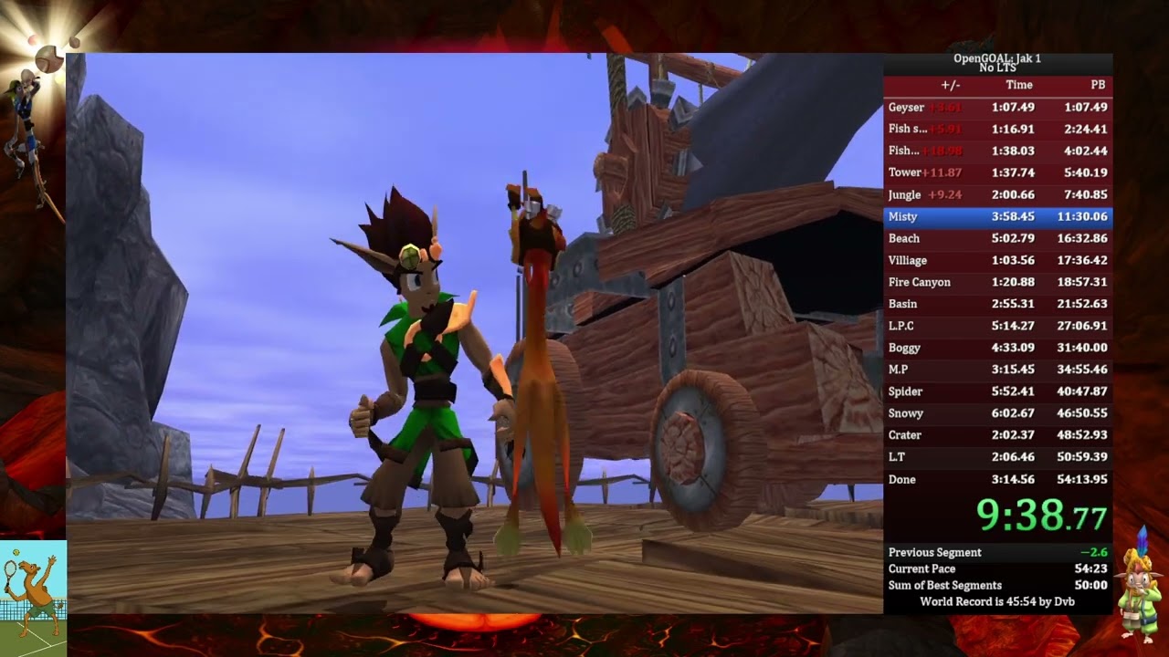 OpenGOAL Jak 1 no LTS speedrun - 