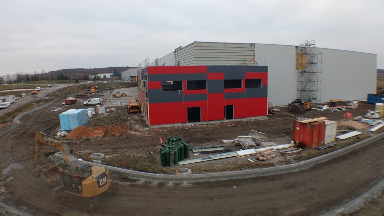 Sostmeier : construction du nouvel entrepôt situé à Hambach