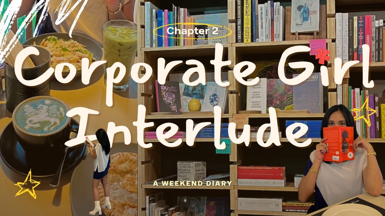 Corporate Girl Interlude | Makati Café Hopping, Bookish Date, & Salcedo–Legazpi Walk 🏙️