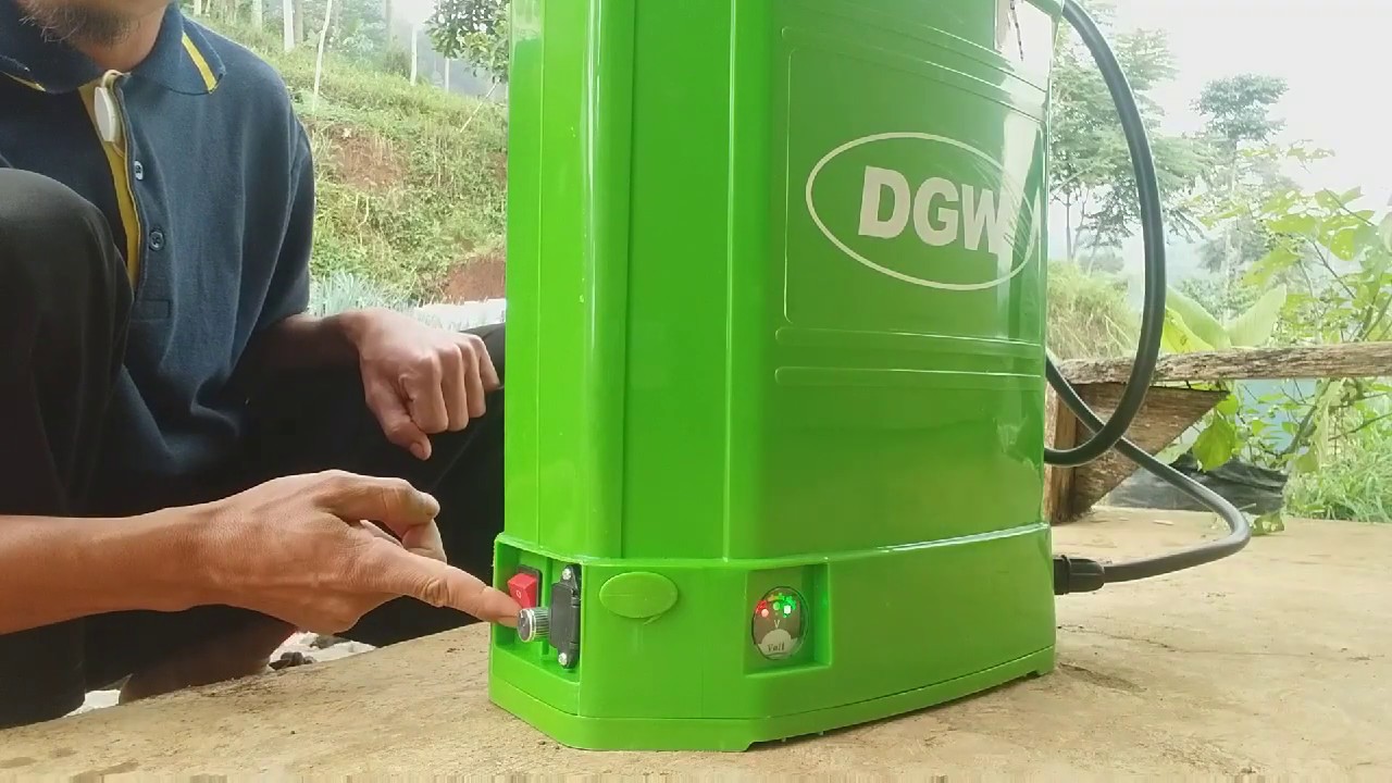 Review Spayer Gendong Elektrik DGW | Cara merakit sprayer pertanian elektrik| Alat semprot terbaik