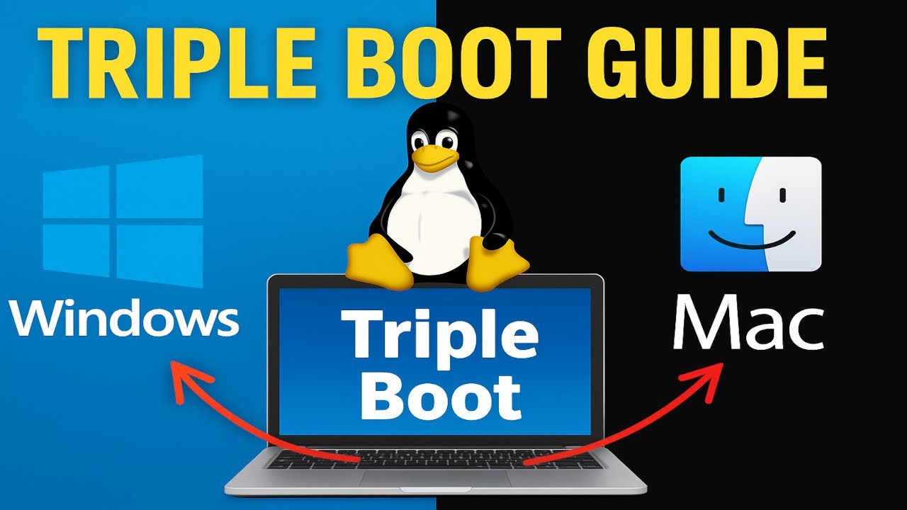 How to Install macOS, Windows & Linux (Triple Boot Guide)