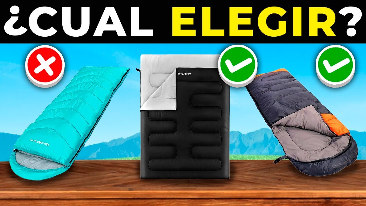 😮 Los 5 MEJORES SACOS de DORMIR Calidad Precio 2025 | Mejores SACOS de DORMIR AMAZON
