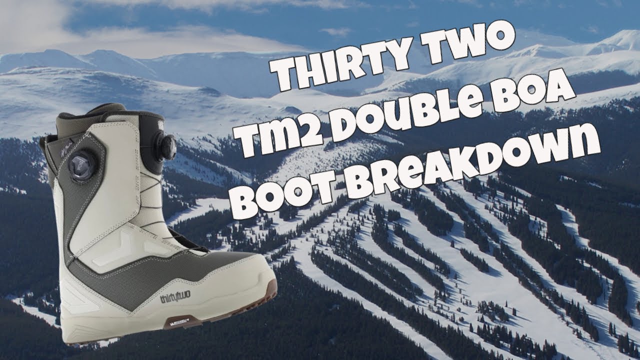 Разборка ботинок TM2 Double Boa 32