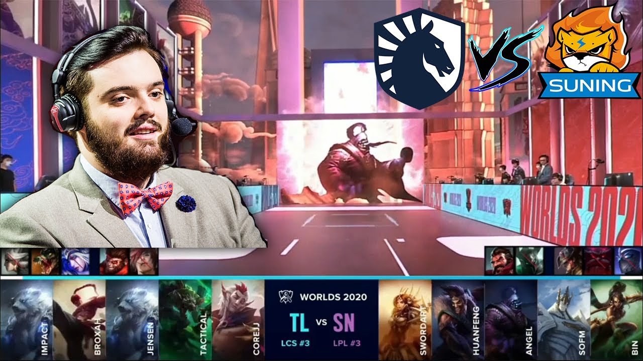 Team Liquid vs Suning | TL vs SN | ¡IBAI CASTEA UNA INCREIBLE STOMPEADA EN WORLDS 2020!