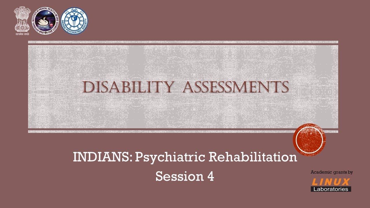 How to do Disability assessments?