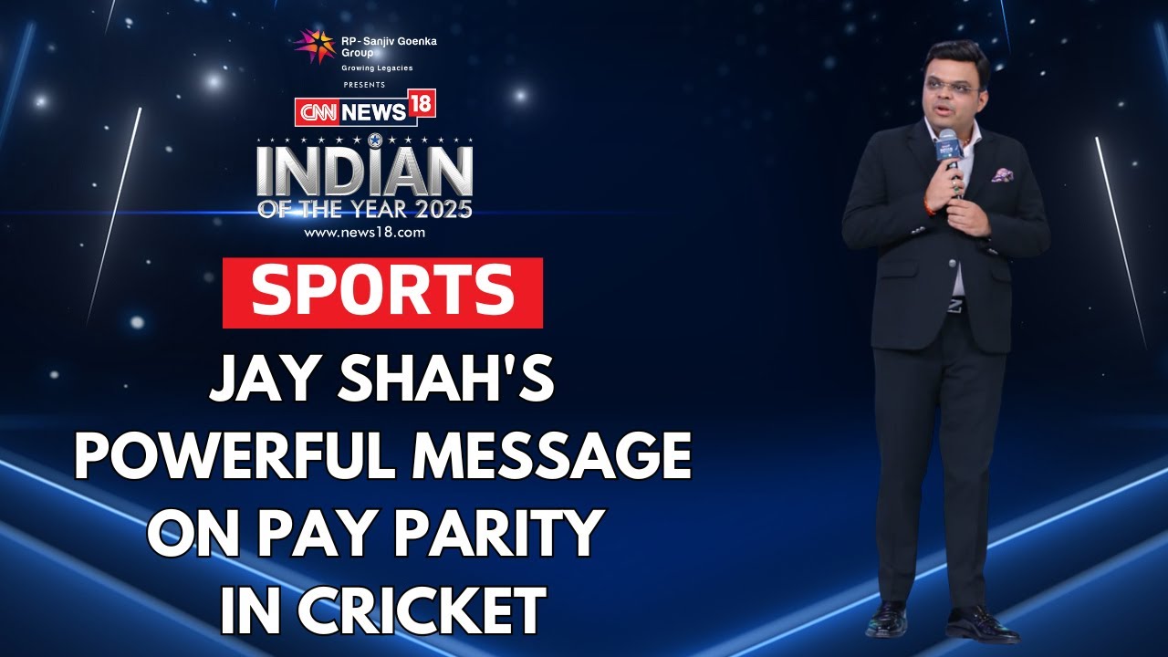 ICC Chairman Jay Shah On Empowering Women Cricketers And Ensuring Fair Pay | Indian Of The Year 2025
