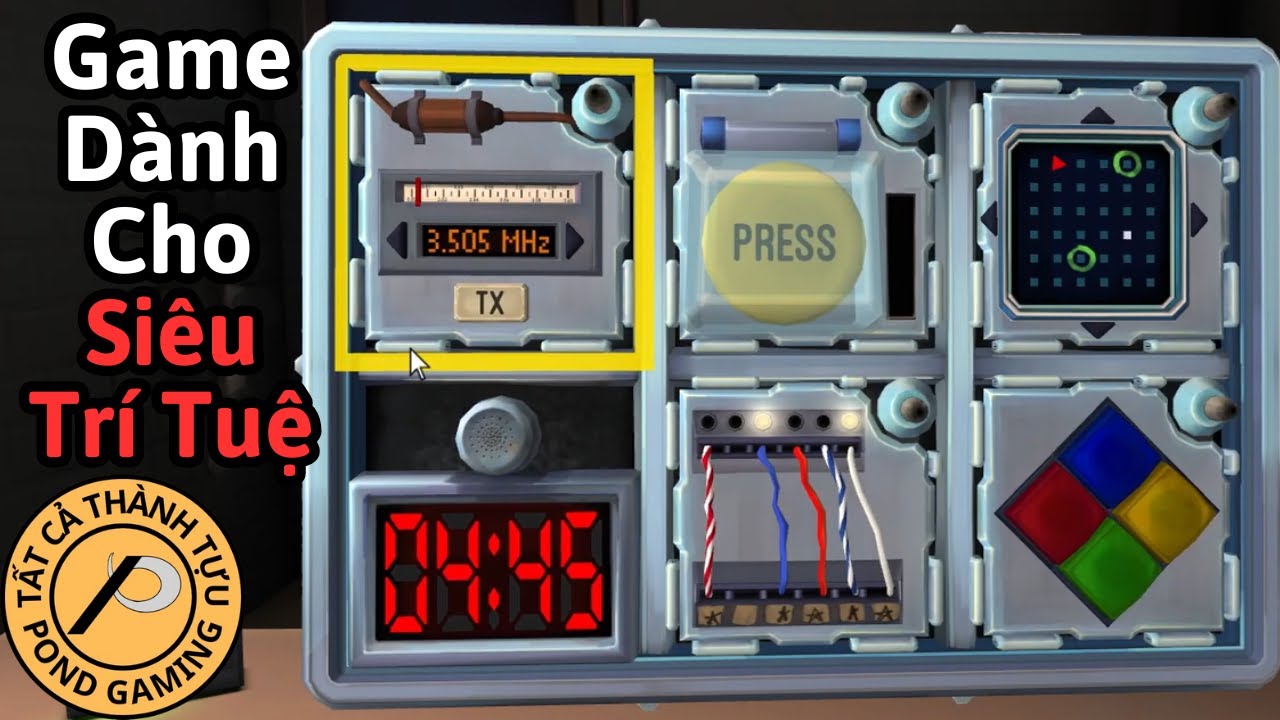 Tôi Phá Đảo Tất Cả Thành Tựu Trong Giả Lập Gỡ Bom (Keep Talking and Nobody Explodes)