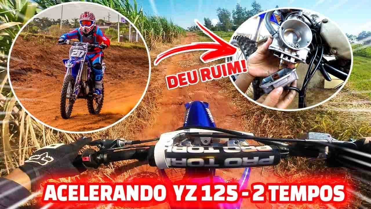 COLOCANDO MINHA YZ 125 2 TEMPO PRA ANDAR DEPOIS DE 6 MESES PARADA (QUASE DEU RUIM?)
