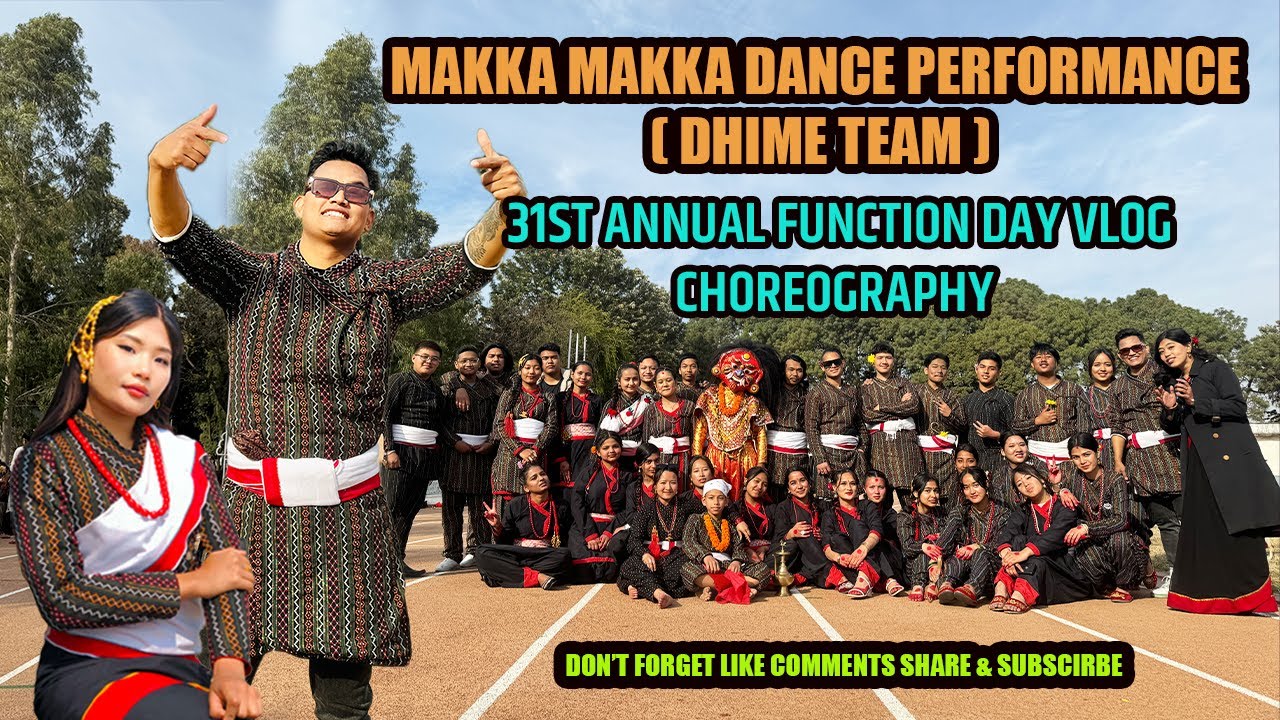 MAKKA MAKKA DANCE SPECIAL PERFORMANCE - ANNUAL DAY VLOG - 4K Quaility