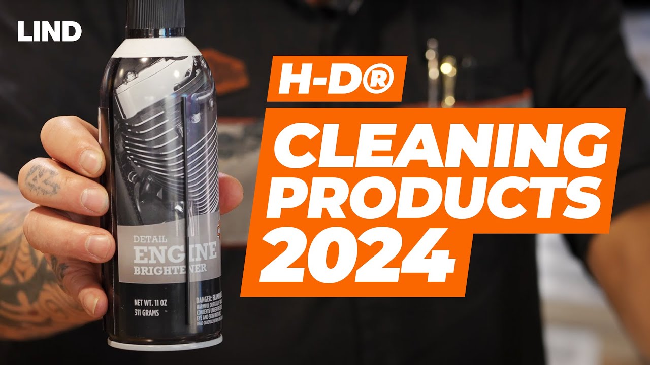 Harley-Davidson Motorcycle Cleaning Products 2024