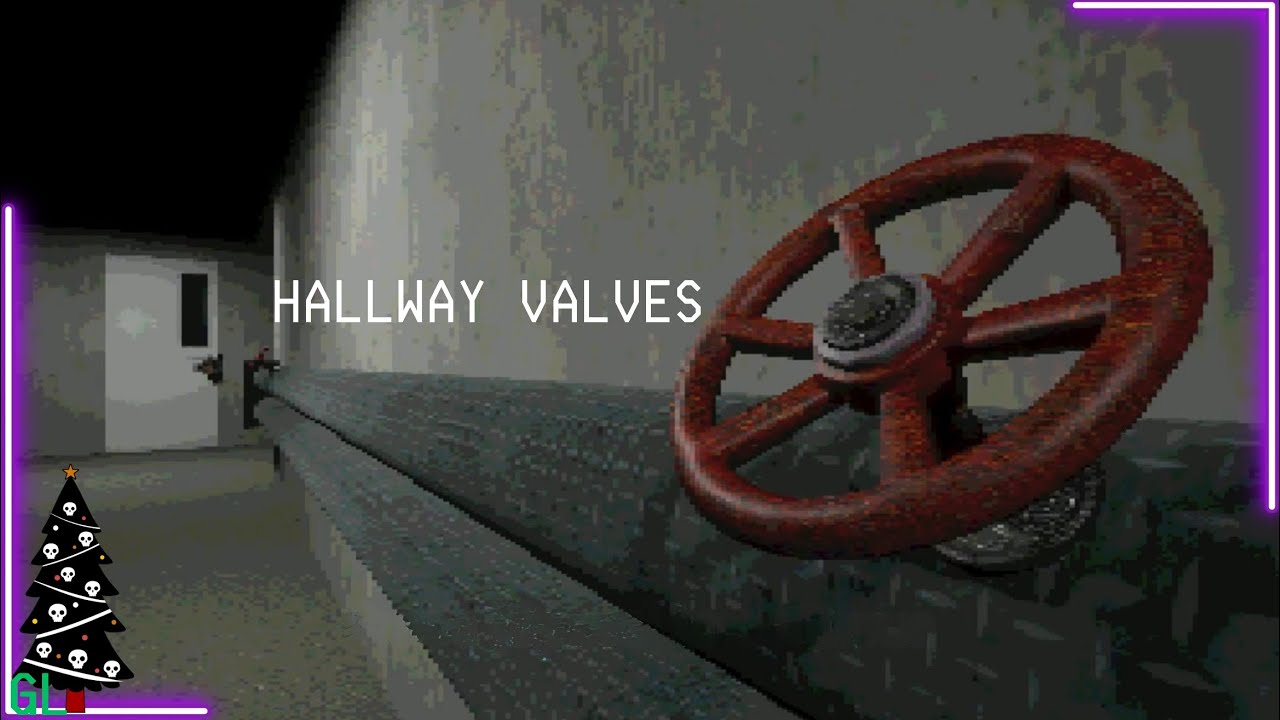 HALLWAY VALVES - INDIE HORROR GAME - NO COMMENTARY
