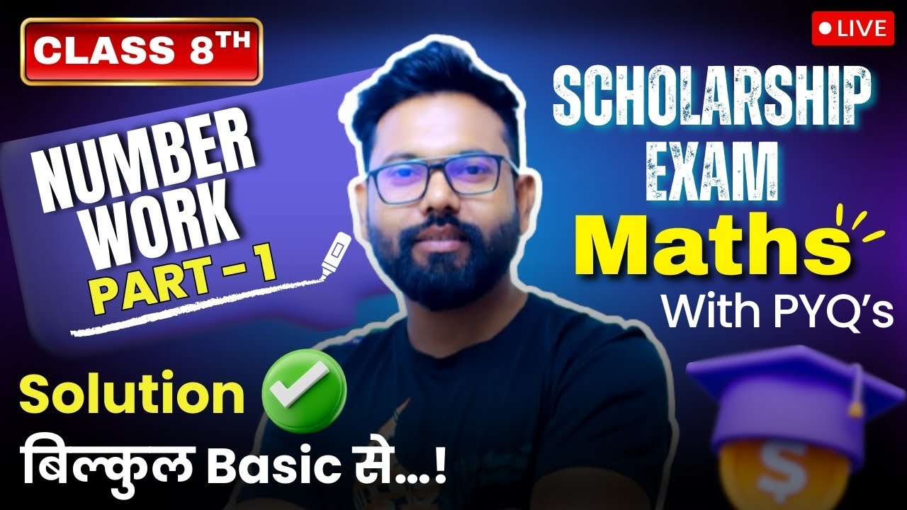 8th Scholarship - Number Work I Part - 1 I Full Unit #8thscholarship #scholarshipexam #numberwork