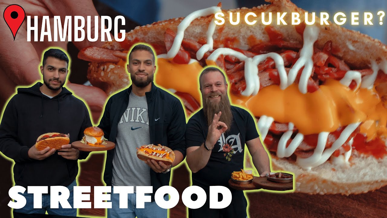 SUCUKBURGER in HAMBURG | 🇹🇷 STREETFOOD IN DER HAFENSTADT | Tolunay mit @BARISTACAEN1