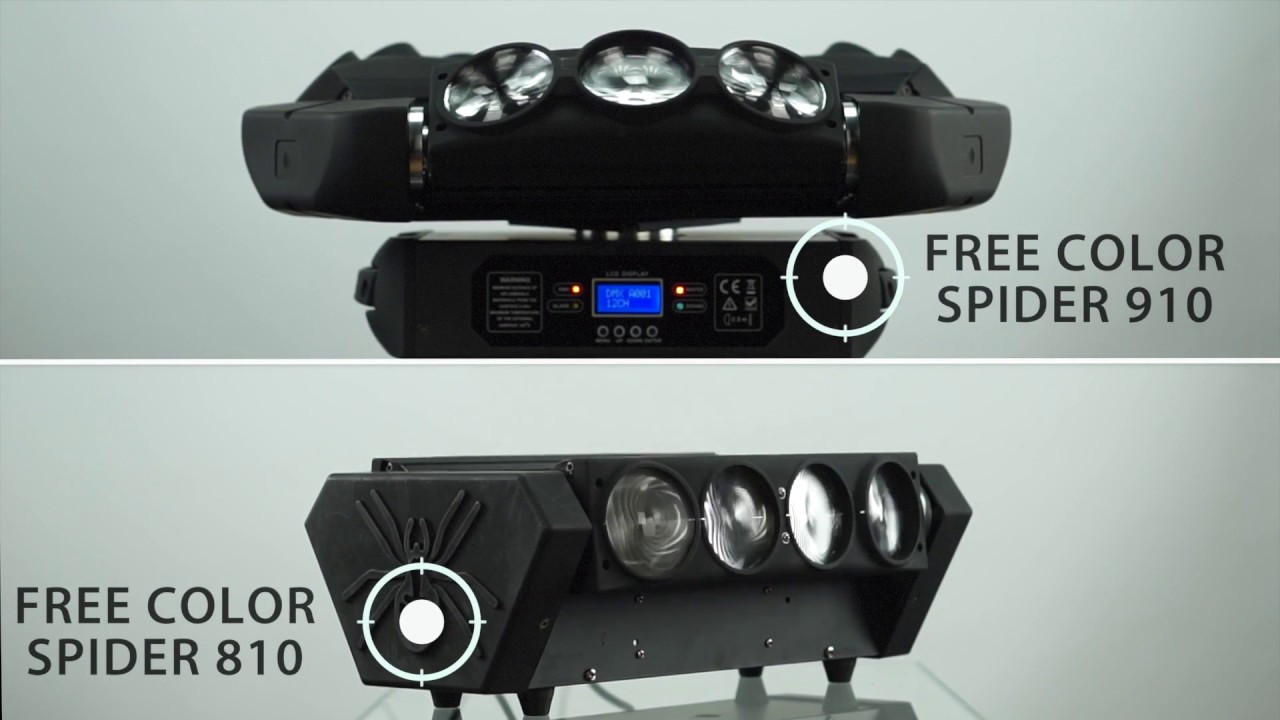LED прожектор Free Color SPIDER 810-910 - 