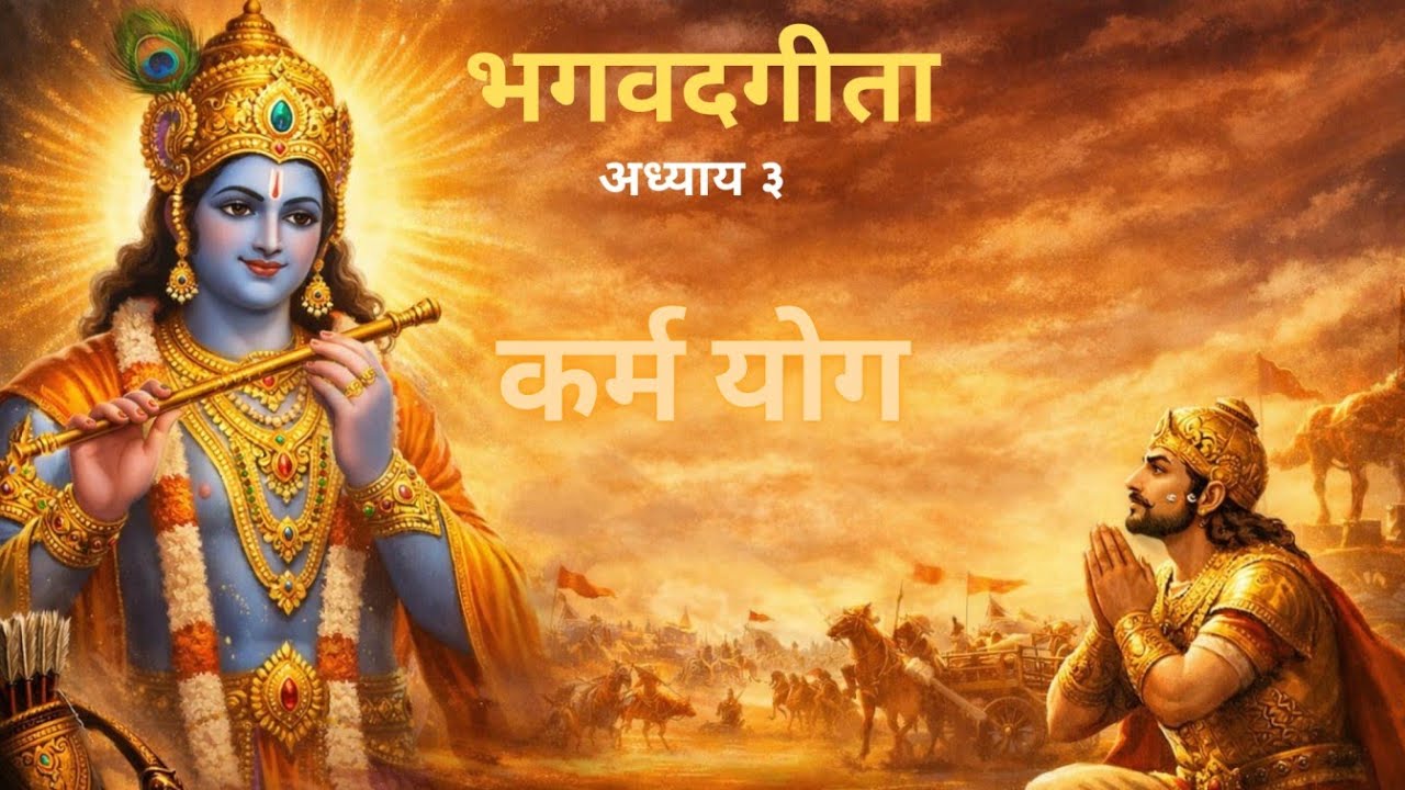 भगवद् गीता अध्याय 3 – कर्म योग | जीवन में निःस्वार्थ कर्म का महत्व | Aatman Chintan