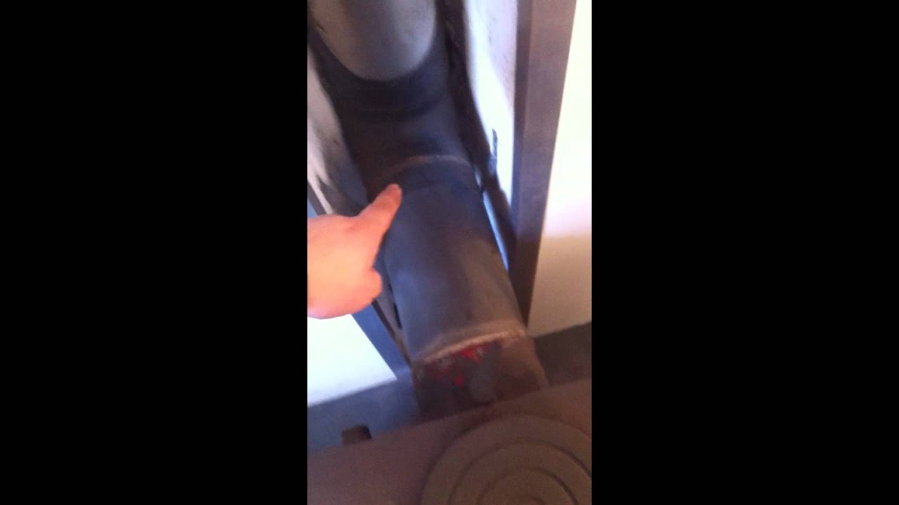 Woodburner with Horizontal Flue Pipe Incorrectly Installed...