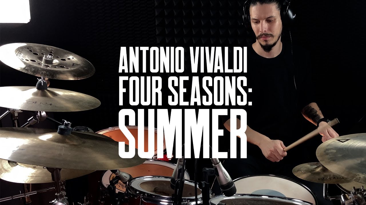 Vivaldi Four Seasons Summer Presto Drum Cover