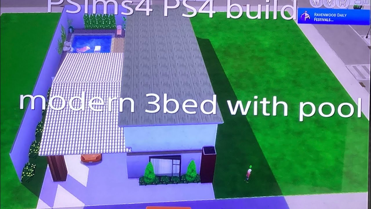 modern 3bed with pool*