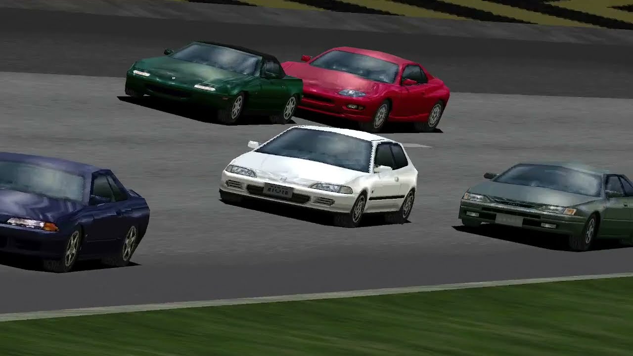 Gran Turismo Arcade Mode | High Speed Ring C Class | Hard Difficulty 60FPS (Duckstation)