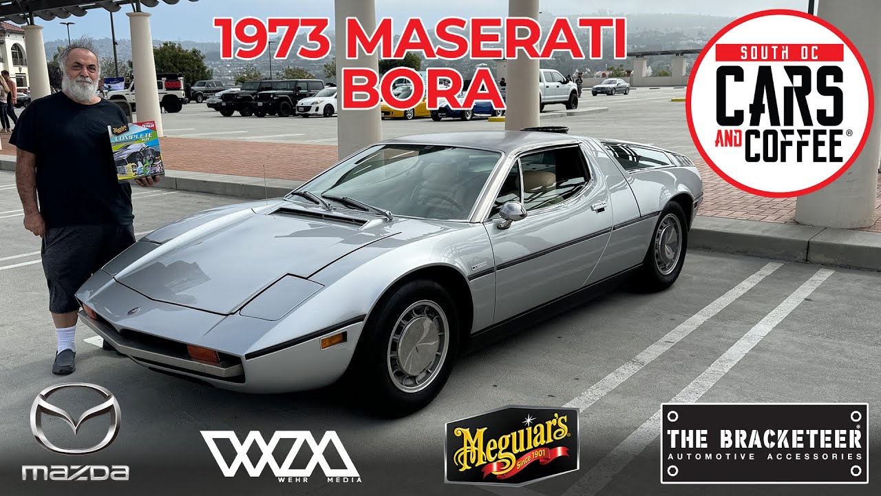 Car of the week - 1973 Maserati Bora - South OC Cars and Coffee.