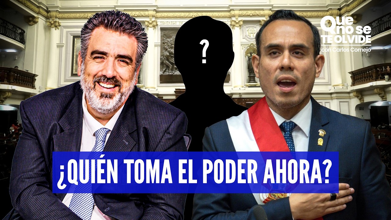 CENSURA A JOSÉ JERÍ: CRISIS EN EL CONGRESO Y SUCESIÓN PRESIDENCIAL | QUE NO SE TE OLVIDE