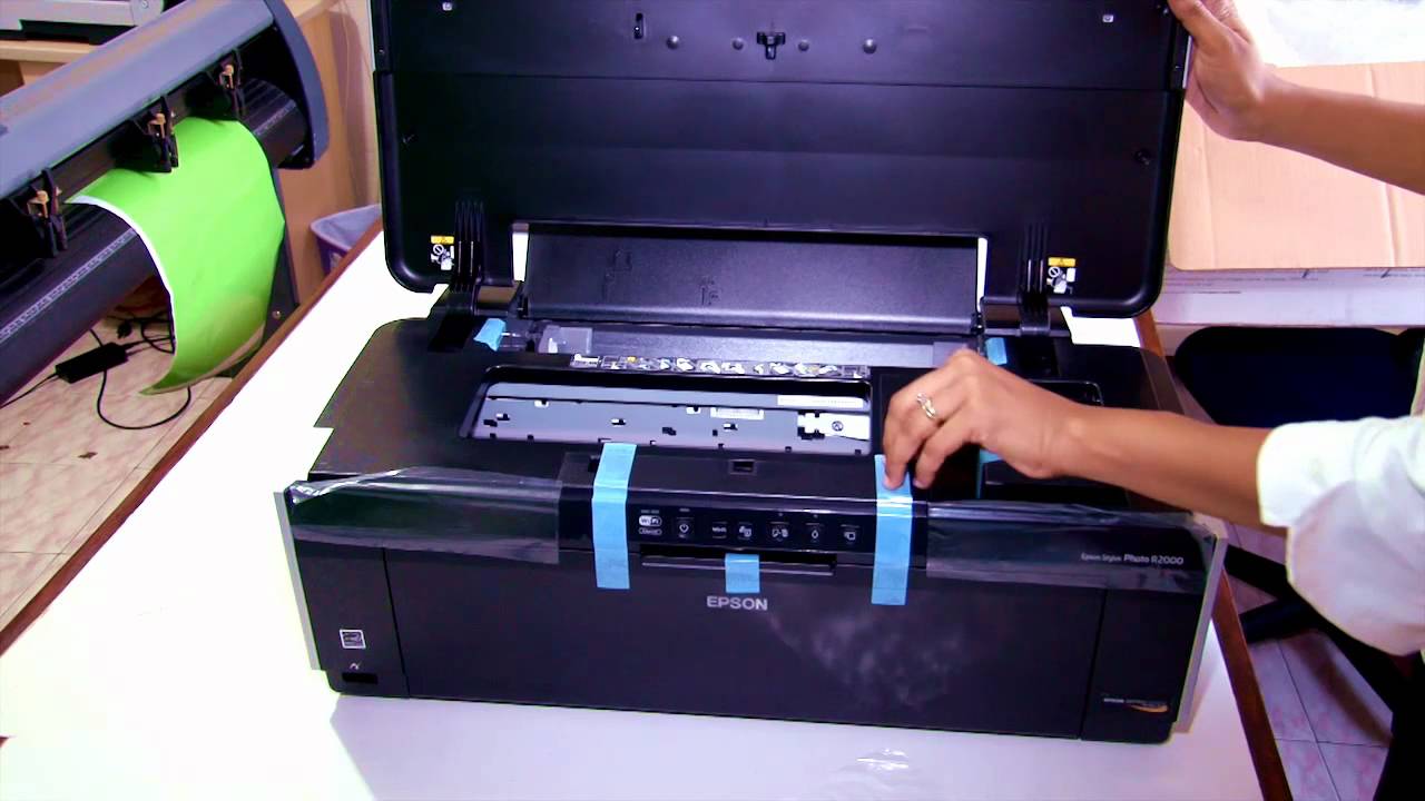 Epson Stylus R2000 Unboxing