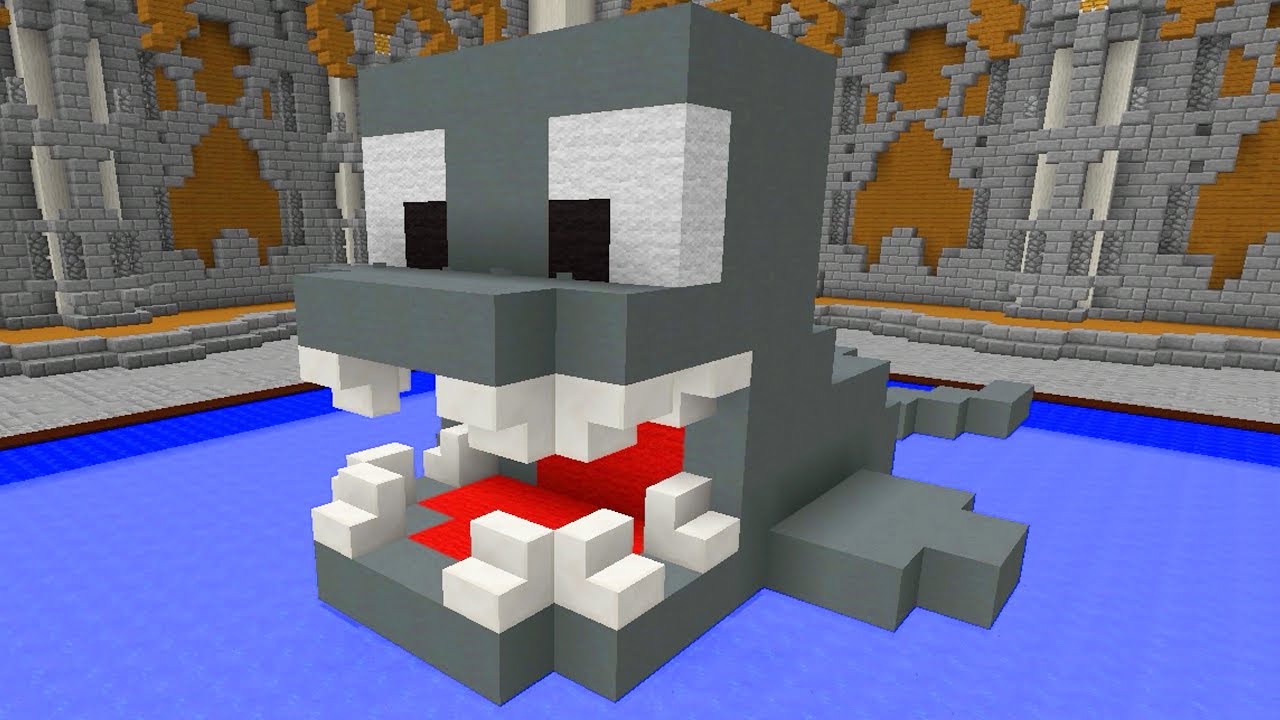 Minecraft Master Builders - TUBARÃO BANGUELA E CAVALO MARINHO