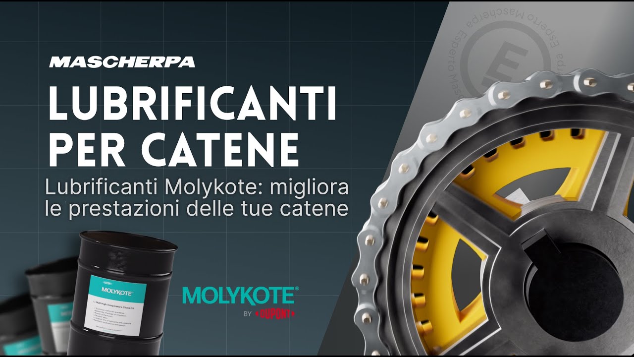 Lubrificanti Molykote: migliora le prestazioni delle tue catene | Mascherpa