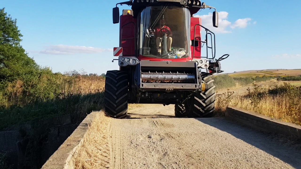 4 Metrelik Köprüden Sıfır Geçmek | Usta Şoförlük Gerektirir ! (Laverda M410)