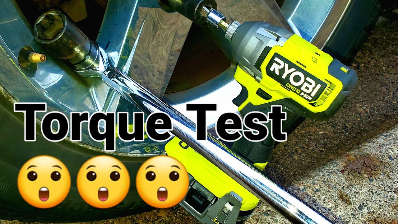 Ryobi 4 Mode Impact Driver Torque Test, Can it break loose Lugnuts? Can it break loose 200 ft lbs??