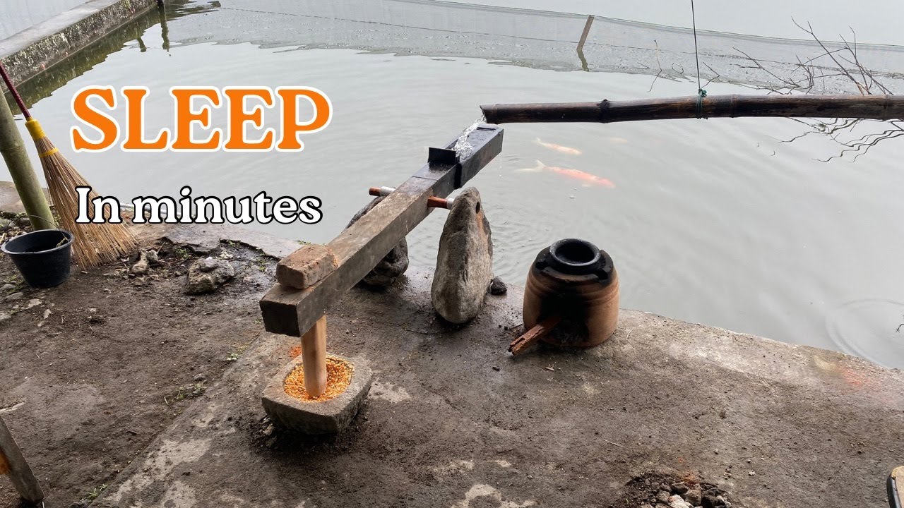 Simple Water Power • Old-Style Corn Mill